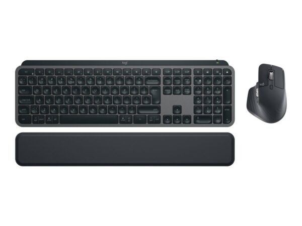 LOGITECH MX Keys S Combo – GRAPHITE – (FR) – BT – N/A – CENTRAL-419