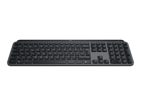 LOGITECH MX Keys S – GRAPHITE – (FRA) – BT – N/A – CENTRAL-419 – PLUS PALMREST