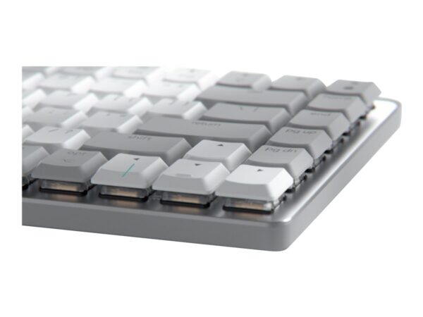 LOGITECH MX Mechanical Mini for Mac Minimalist Wireless Illuminated Keyboard – PALE GREY – (FRA) – EMEA