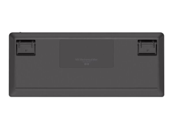 LOGITECH MX Mechanical Mini Minimalist Wireless Illuminated Keyboard – GRAPHITE – (FR) – 2.4GHZ/BT – N/A – CENTRAL – TACTILE