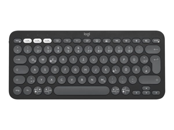 LOGITECH Pebble Keys 2 K380s – TONAL GRAPHITE – (FRA) – BT – N/A – CENTRAL-419 – UNIVERSAL