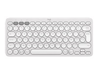 LOGITECH Pebble Keys 2 K380s – TONAL WHITE – (FRA) – BT – N/A – CENTRAL-419 – UNIVERSAL