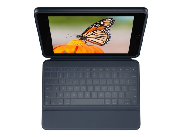LOGITECH Rugged Combo 3 for iPad Gen. 7/8 – CLASSIC BLUE – FRA – WW EDUC