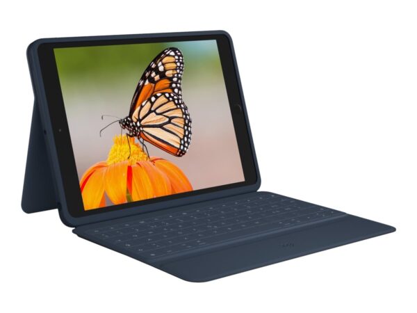 LOGITECH Rugged Combo 3 for iPad Gen. 7/8 – CLASSIC BLUE – FRA – WW EDUC