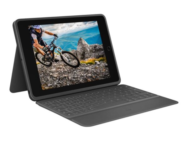 LOGITECH Rugged Folio for iPad 10th gen – OXFORD GREY – (FR) – WESTMID-511