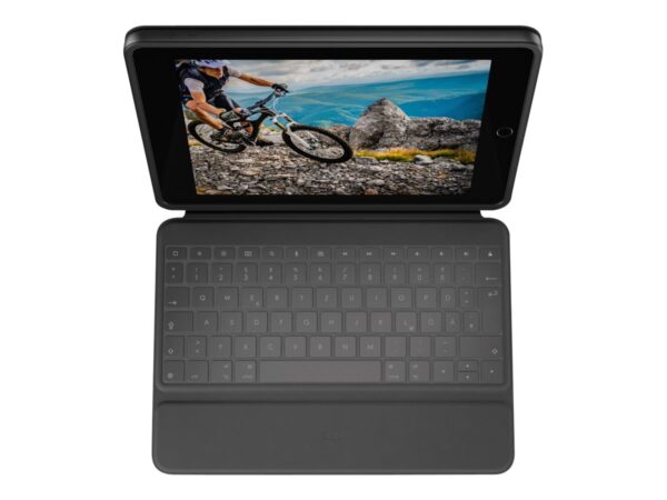 LOGITECH Rugged Folio for iPad 10th gen – OXFORD GREY – (FR) – WESTMID-511