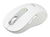 LOGITECH Signature M650 L for Business Mouse right-handed 5 buttons wireless Bluetooth 2.4 GHz Bolt USB receiver