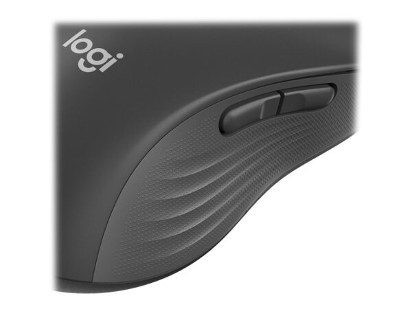 LOGITECH Signature M650 L LEFT Mouse large size left-handed optical 5 buttons wireless Bluetooth 2.4 GHz GRAPHITE