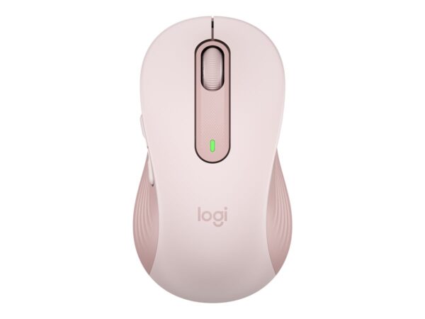 LOGITECH Signature M650 L Mouse large size optical 5 buttons wireless Bluetooth 2.4 GHz Bolt USB receiver rose