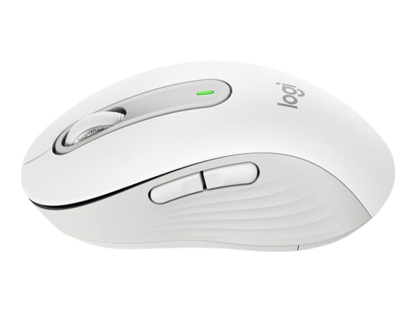 LOGITECH Signature M650 Mouse optical 5 buttons wireless Bluetooth 2.4 GHz Bolt USB receiver off-white