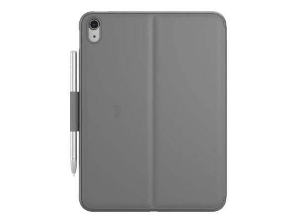 LOGITECH Slim Folio for iPad 10th gen – GREY – (FR) – CENTRAL