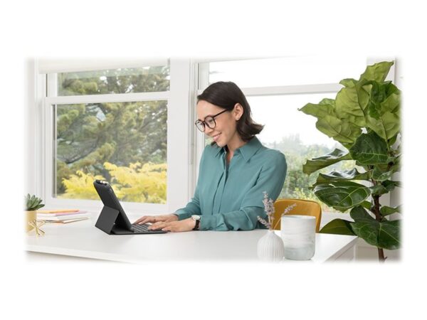 LOGITECH Slim Folio for iPad 7th & 8th generation – Graphite – Fra