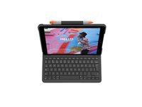LOGITECH Slim Folio for iPad 7th & 8th generation – Graphite – Fra