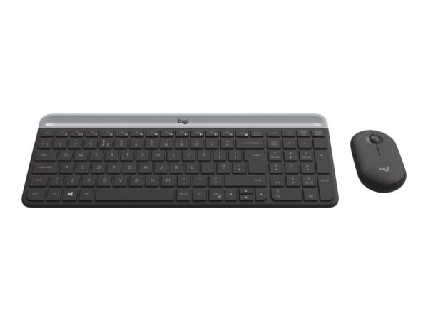LOGITECH Slim Wireless Keyboard and Mouse Combo MK470 – GRAPHITE – FRA – CENTRAL