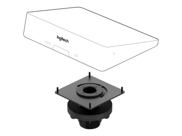 LOGITECH Tap Table Mount Video conferencing controller mounting kit for Room Solution Base Bundle Huddle Large Tap