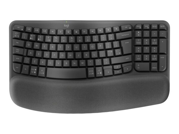 LOGITECH Wave Keys for Business – GRAPHITE – (FRA) – 2.4GHZ/BT – CENTRAL-419 – B2B