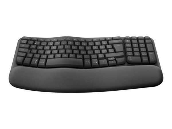 LOGITECH Wave Keys for Business – GRAPHITE – (FRA) – 2.4GHZ/BT – CENTRAL-419 – B2B