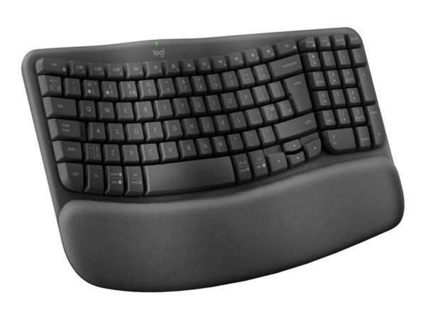 LOGITECH Wave Keys for Business – GRAPHITE – (FRA) – 2.4GHZ/BT – CENTRAL-419 – B2B