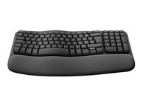 LOGITECH Wave Keys for Business – GRAPHITE – (FRA) – 2.4GHZ/BT – CENTRAL-419 – B2B