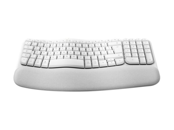 LOGITECH Wave Keys Wireless Ergonomic Keyboard – OFFWHITE (FR)