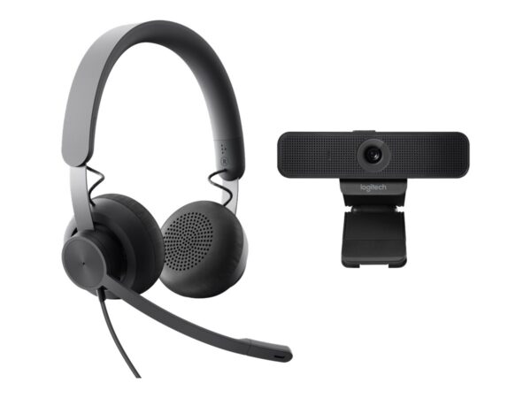 LOGITECH Wired Personal Video CollabKit – GRAPHITE – EMEA