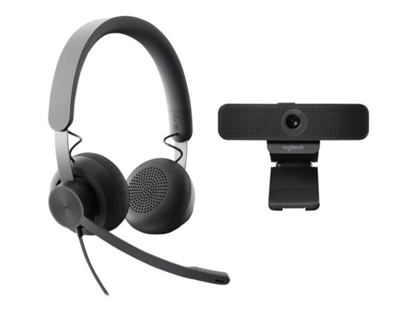 LOGITECH Wired Personal Video CollabKit – GRAPHITE – EMEA