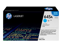 HP 645A original Colour LaserJet Toner cartridge C9731A cyan standard capacity 12.000 pages 1-pack