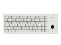 CHERRY Compact Trackball Keyboard 48cm 19.7p USB grey (DE)