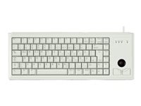 CHERRY Compact corded Trackball Keyboard USB grey (GB)