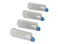 OKI C5600, C5700 cartouche de toner cyan capacité standard 2.000 pages pack de 1