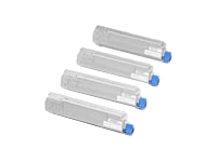 OKI C8600, C8800 cartouche de toner cyan capacité standard 6.000 pages pack de 1