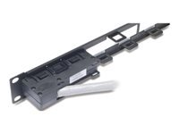 APC Data Distribution 1U Panel Holds 4 each Data Distribution Cables for a Total of 24 Ports