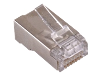MCL 100 x RJ45 Cat 6 connector shielded for stranded or solid wire