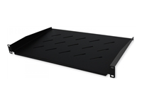 MCL 19p 1U fixed tray depth 250mm – black