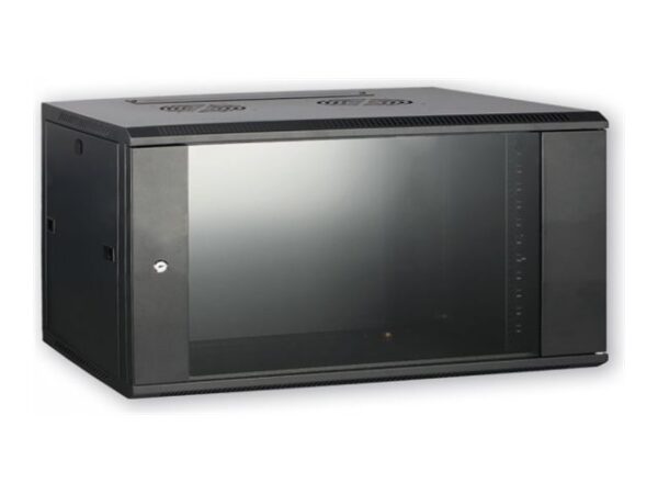 MCL 19p cabinet 6U depth 450 – Black