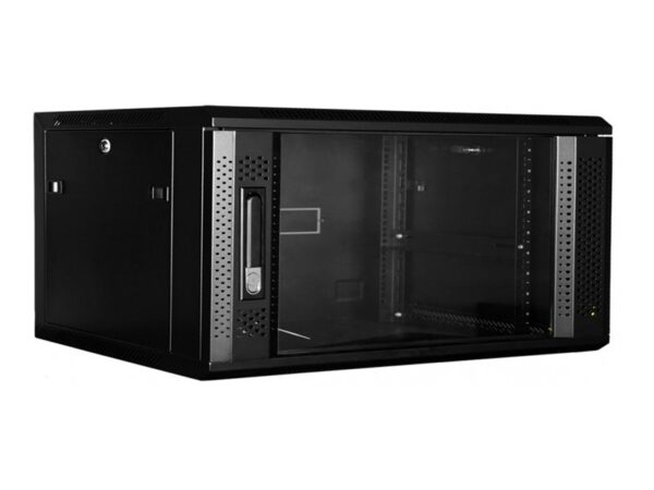 MCL 19p cabinet 6U depth 600 – Black