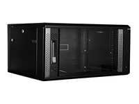 MCL 19p cabinet 6U depth 600 – Black