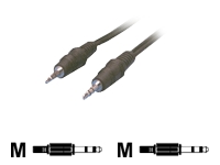MCL Cable audio stereo jack 3,5 male / male – 10m