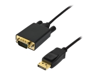 MCL Câble DisplayPort mâle / VGA mâle 1.5m