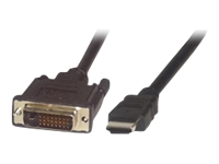 MCL Cable HDMI male (19 pts)/ DVI-D male – 2m    (P)