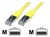 MCL Câble réseau RJ45 100 cuivre CAT 6 F/UTP – 15m Jaune