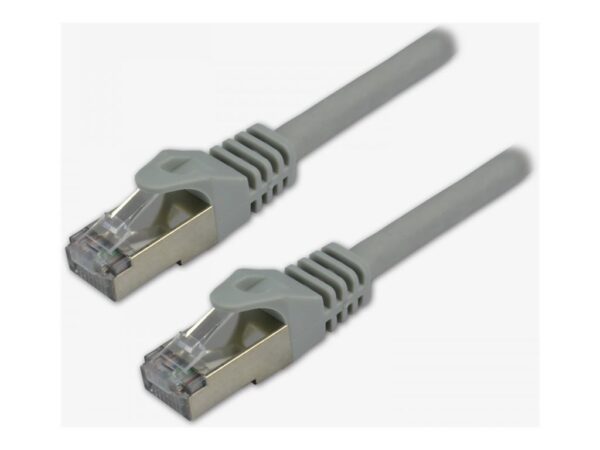 MCL Câble réseau RJ45 100Percent cuivre CAT 7 S/FTP LSZH – 25m Gris
