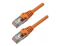 MCL Câble réseau RJ45 100Percent cuivre CAT 7 S/FTP LSZH – 2m Orange