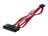 MCL Câble SATA interne avec alimentation molex mâle – 0.5m