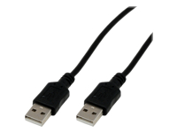MCL Cable USB 2.0 type A / A male – 5m Noir