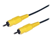 MCL Câble vidéo composite RCA mâle / mâle – 1,5m