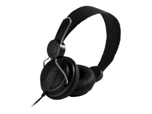 MCL Casque stéréo multimédia (sans micro) – 1.20m Noir