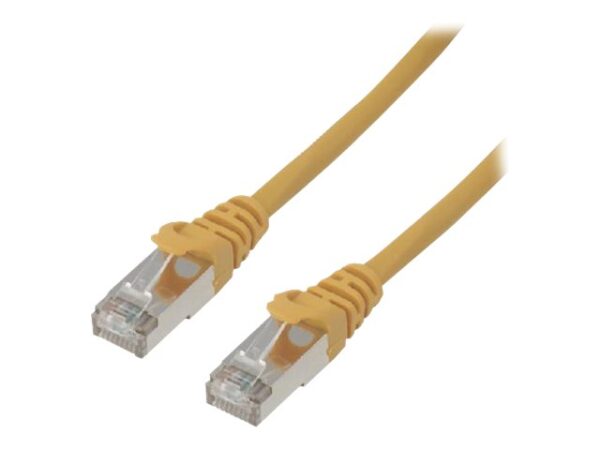 MCL CAT 6 A F/UTP Patch cable – 10m Jaune