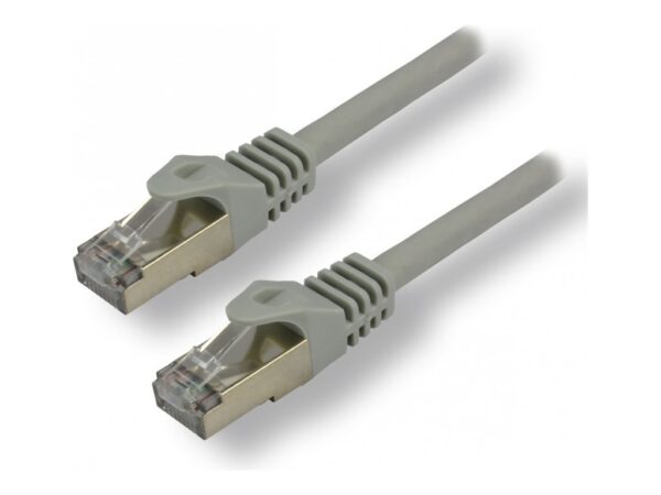 MCL CAT 7 S/FTP LSZH Patch cable – 0.3m Grey