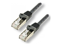 MCL CAT 7 S/FTP LSZH Patch cable – 0.5m Black